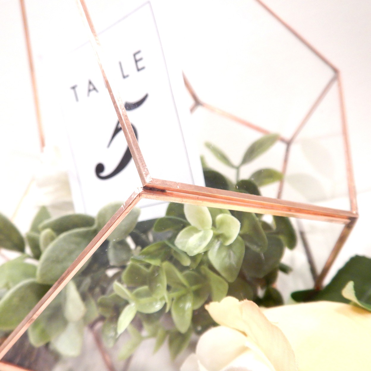 'Teardrop' Table Decoration, Copper | Decoration | Glass | Table | Terrarium